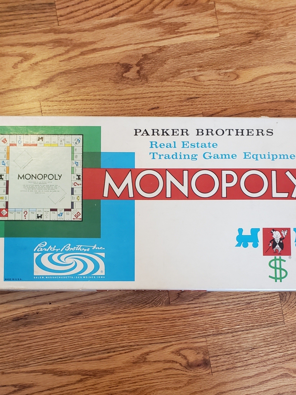 Vtg 1961- Monopoly Board Game